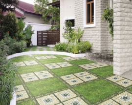 Mẹo chọn gạch ốp chân tường sân vườn tốt nhất