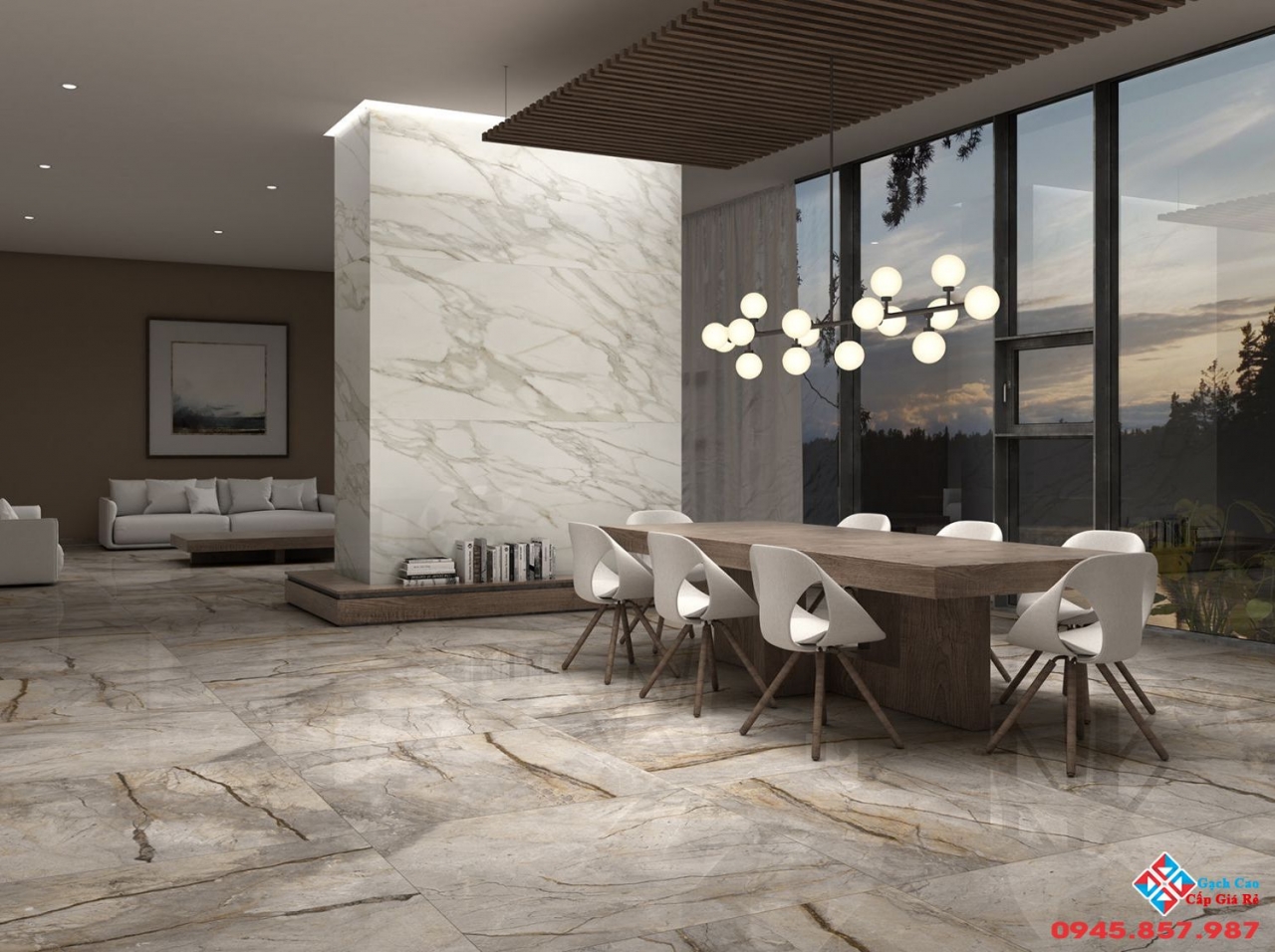 gạch 120x120 Ấn Độ giá rẻ