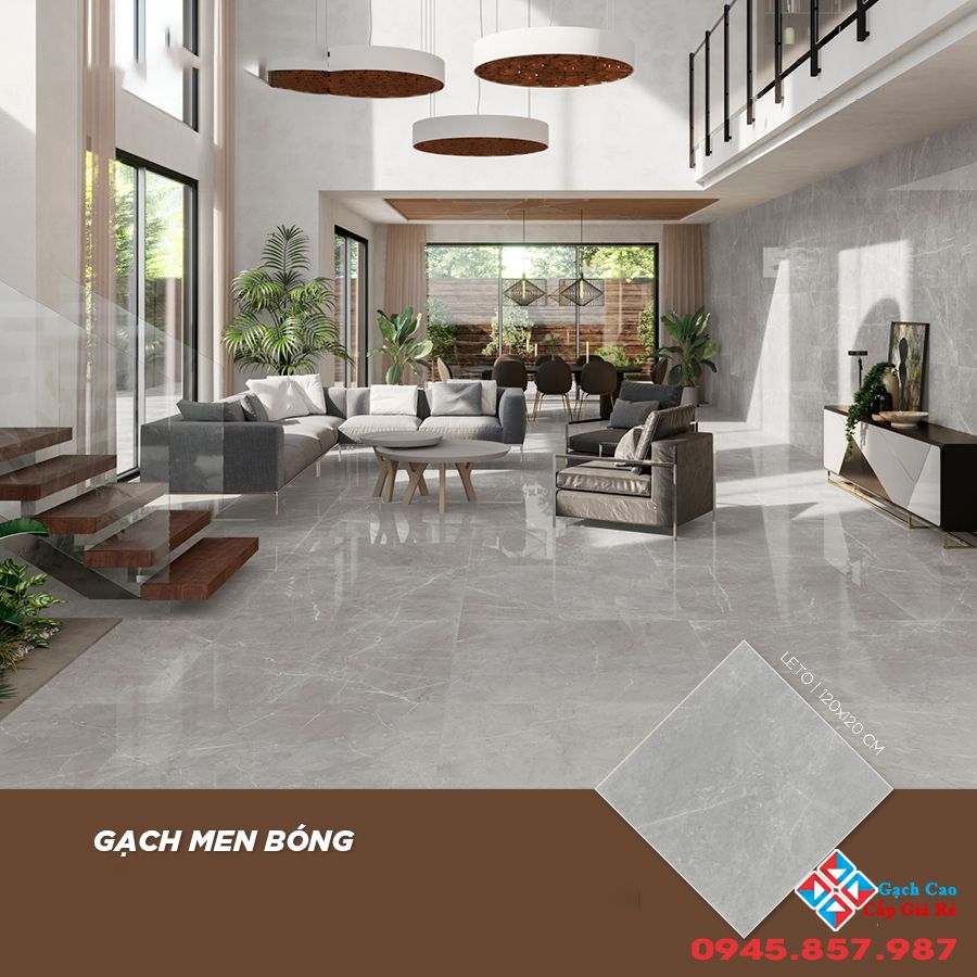 gạch 120x120 bóng kiếng Ấn Độ sale cuối năm