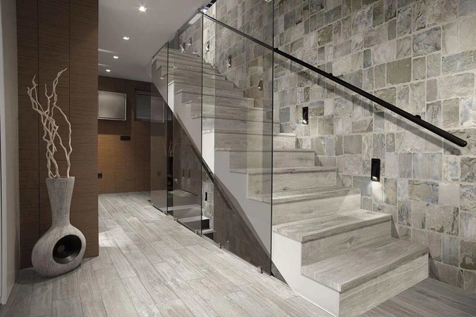 Gạch Cầu Thang Giả Gỗ