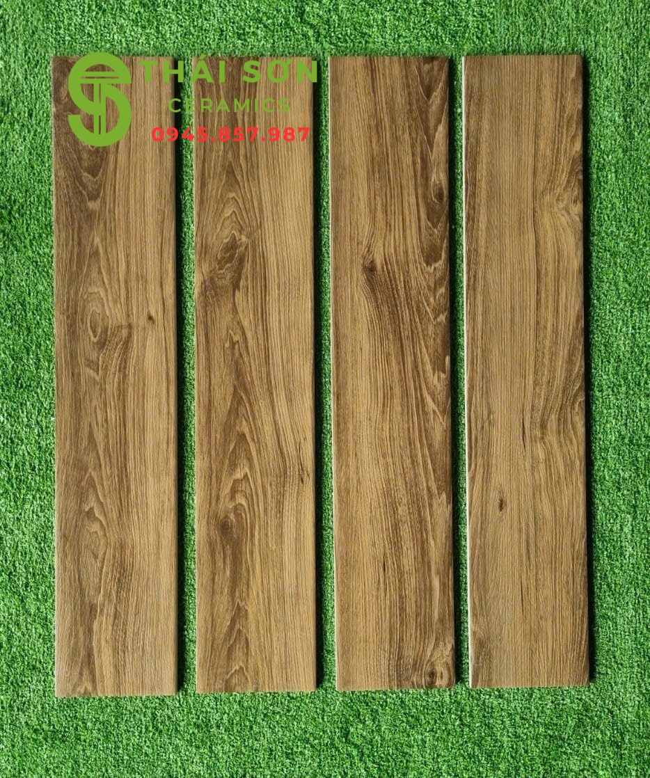 Gạch lát giả gỗ quán cafe 15x80 nhập khẩu mới nhất