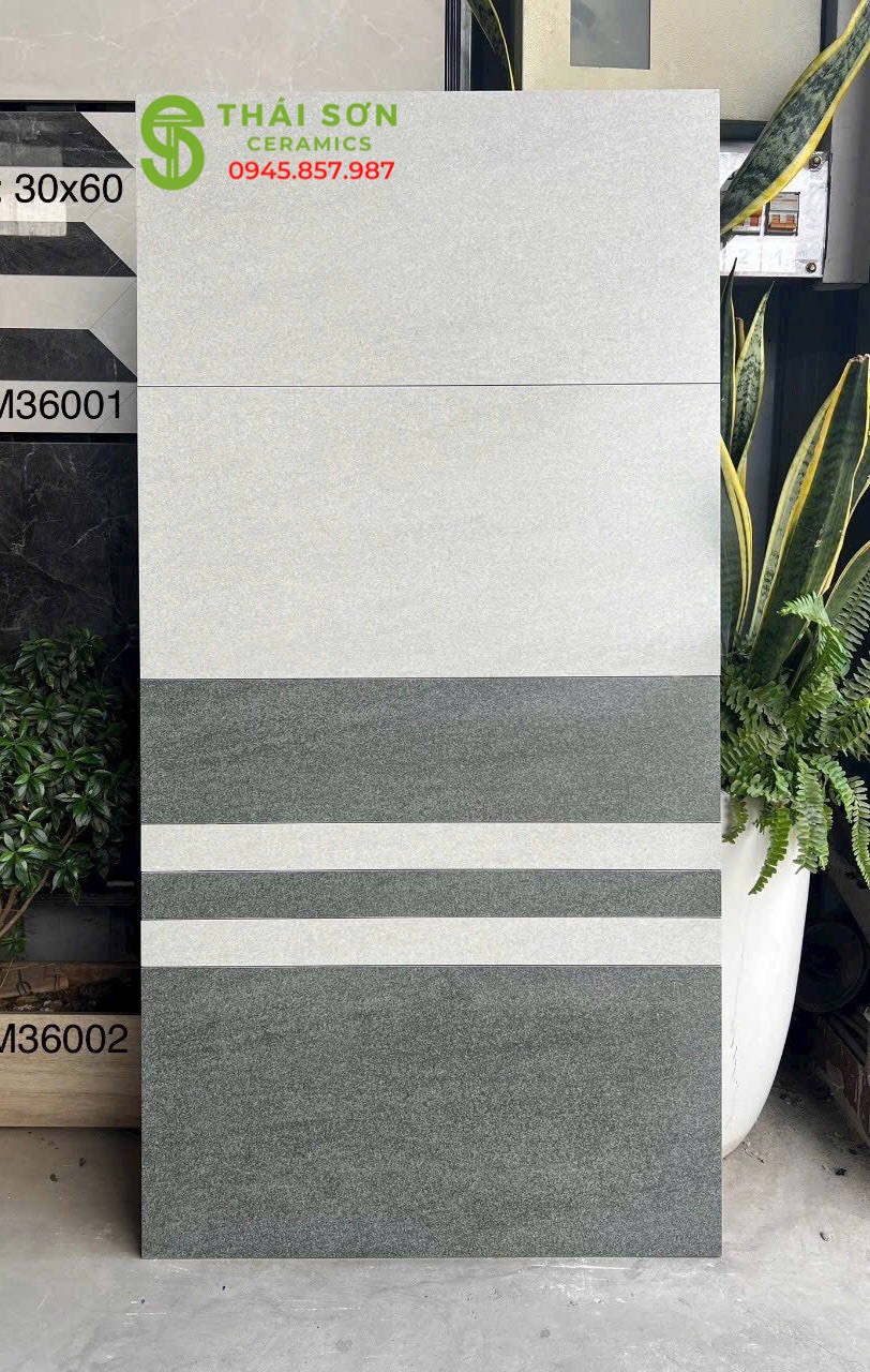 Gạch đá mờ vân xám bộ 30x60 việt ý cao cấp