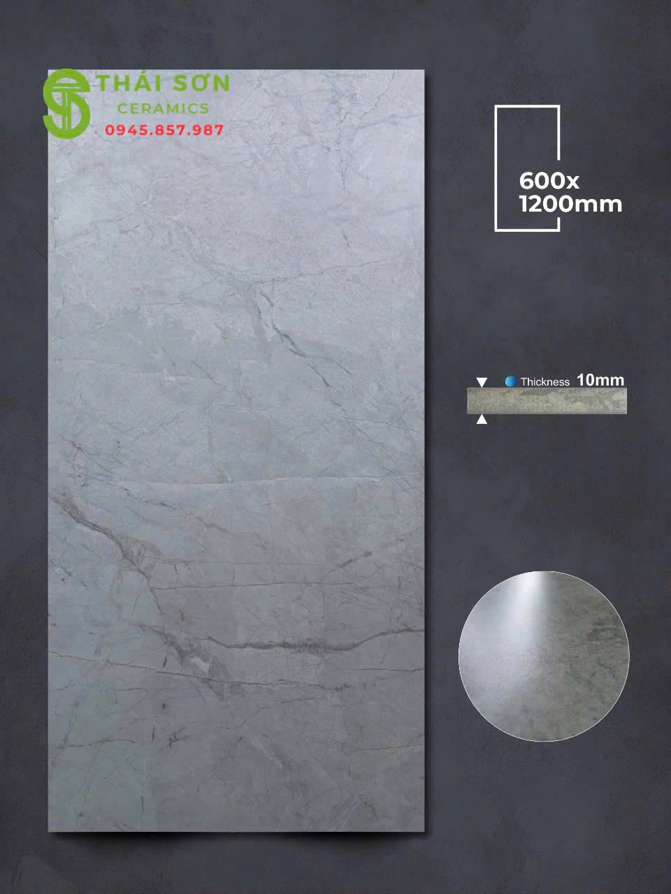 Gạch lát nền 60x120 apodio babyskin vân xám cao cấp