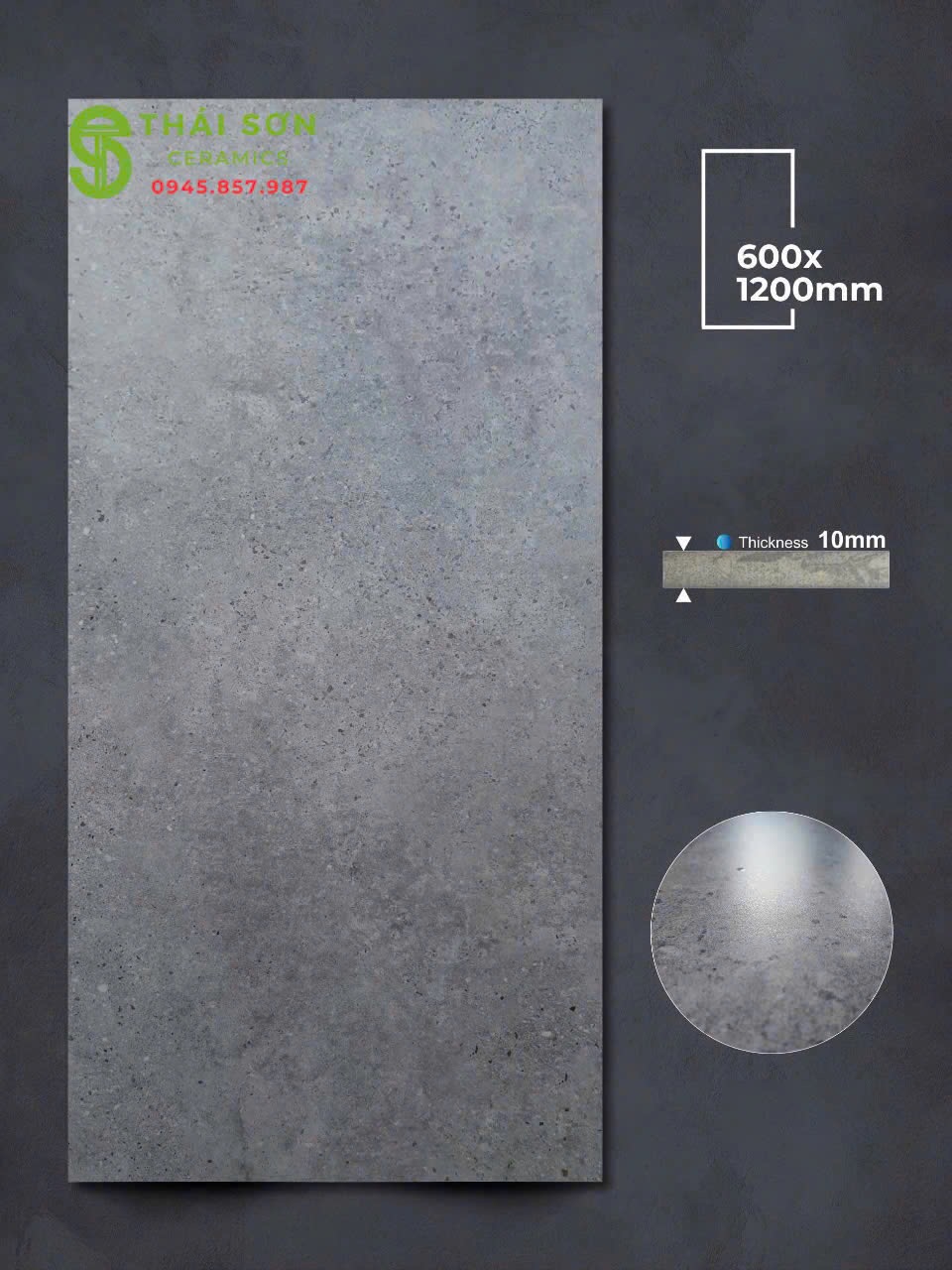 Gạch lát nền 60x120 apodio mờ tinh thể màu xám mới nhất