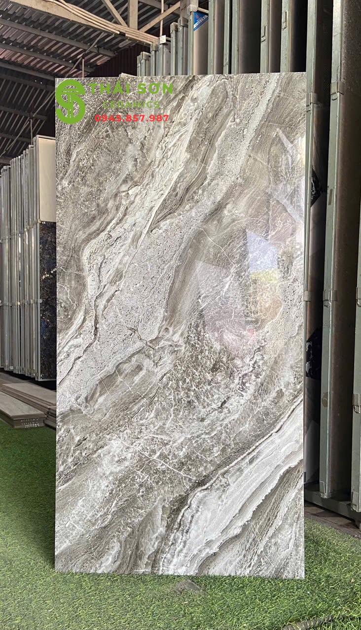 Gạch 60x120 lát nền tasa bóng kiếng vân đá