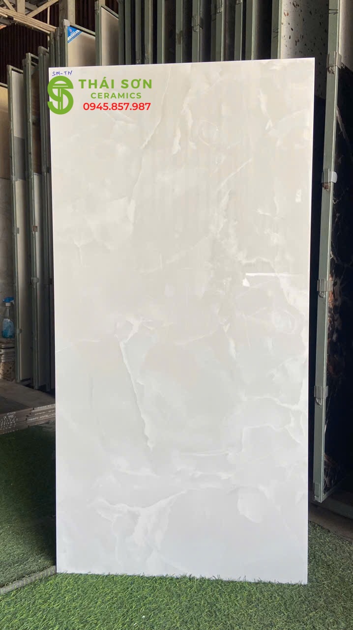 Gạch ấn độ vân đá xám lát nền 60x120 bóng kiếng