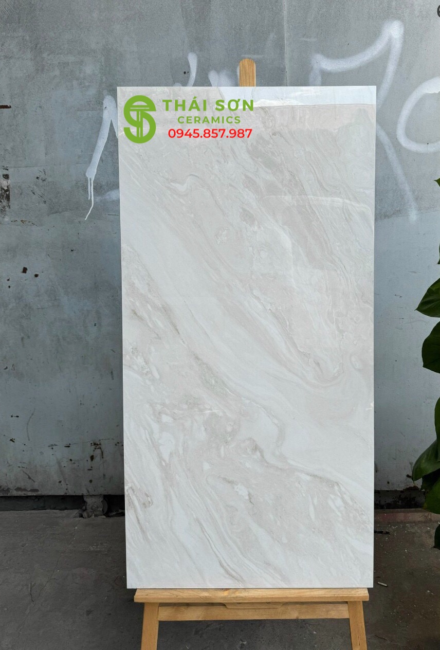 Gạch lát nền 60x120 bóng kiếng cao cấp vân đá