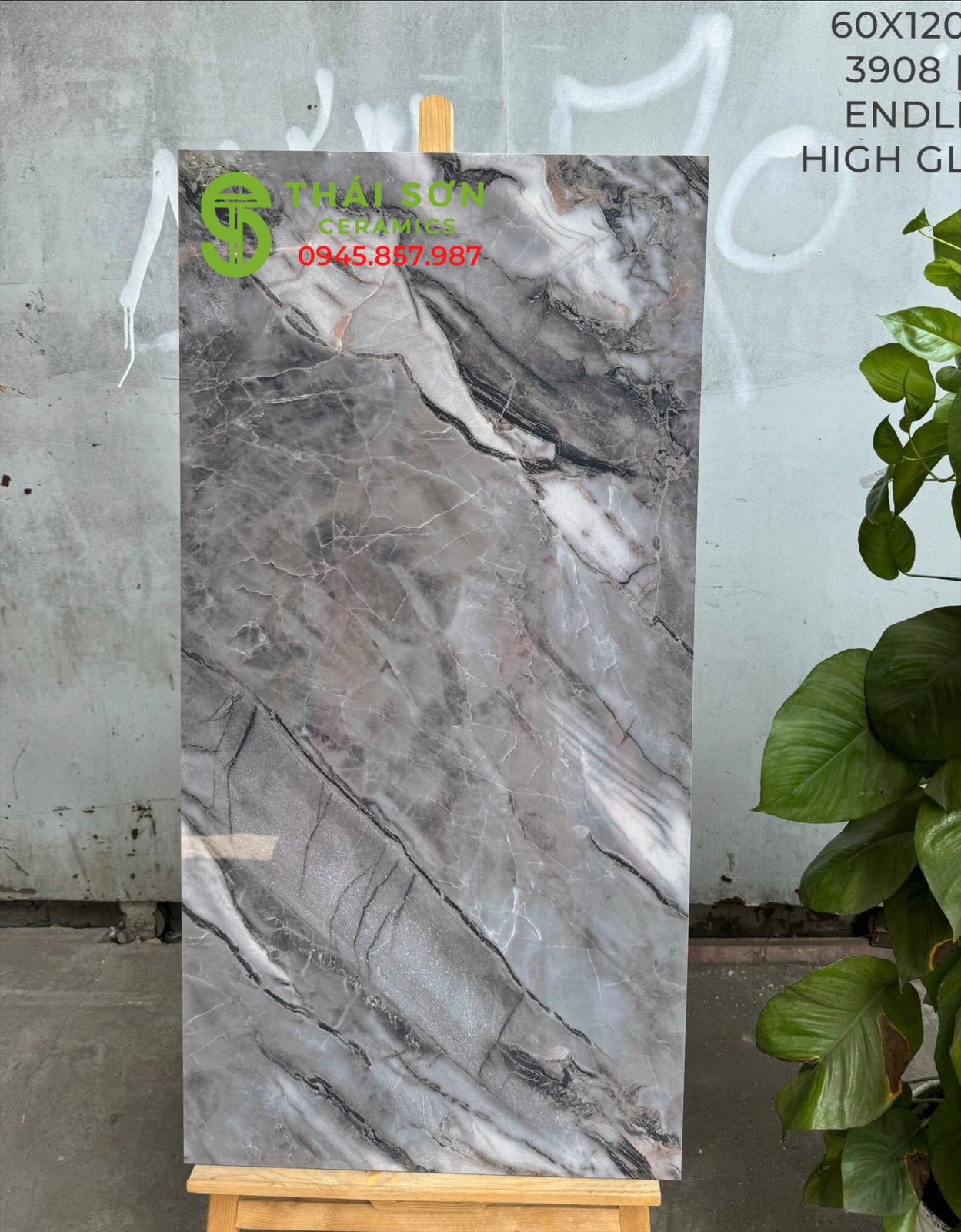 Gạch lát nền 60x120 ấn độ bóng kiếng vân đá