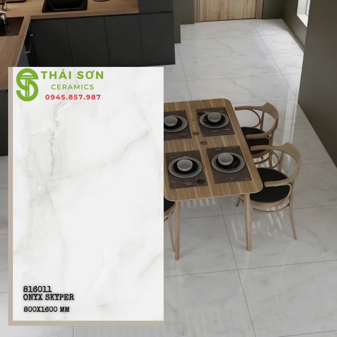 Gạch lát nền 80x160 bóng kiếng ấn độ trắng vân đá