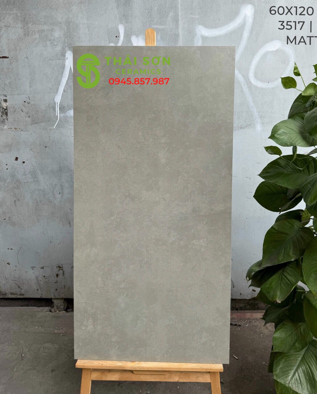 Gạch matt mờ vân xám 60x120 lót sàn cao cấp