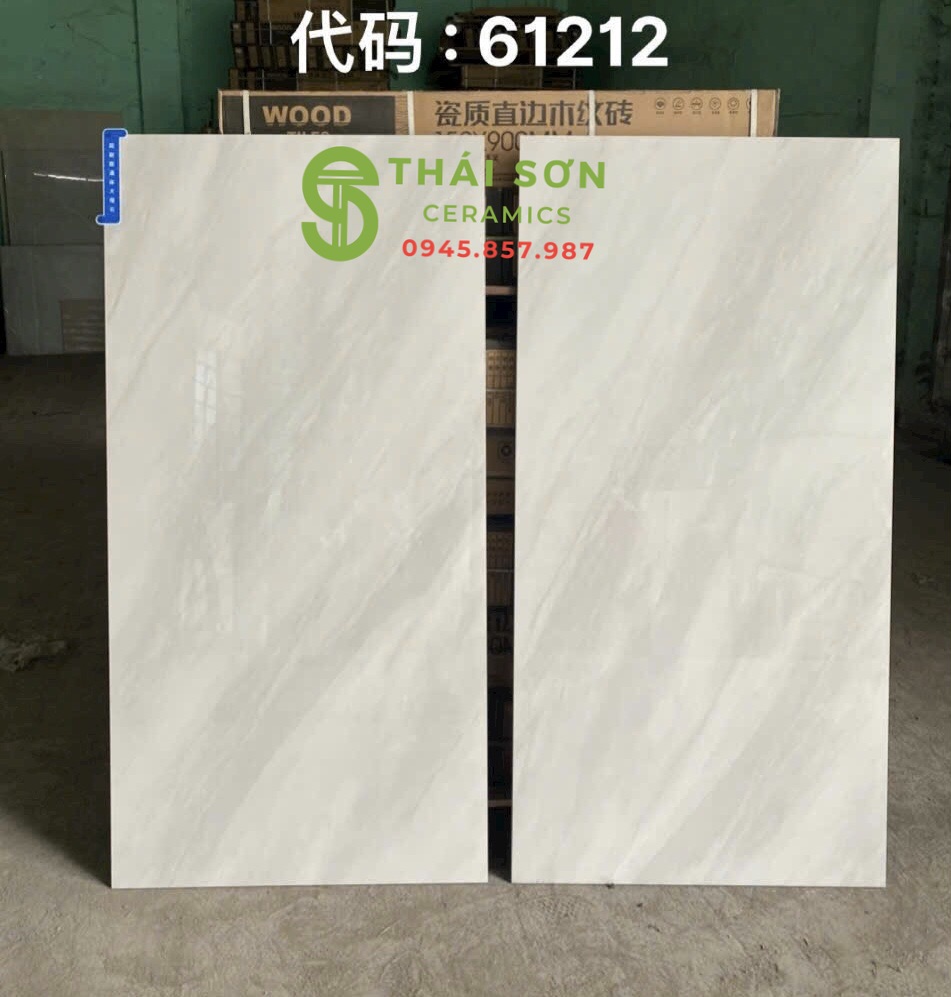 Gạch trung quốc 60x120 đá đồng chất màu xám vân mây cao cấp