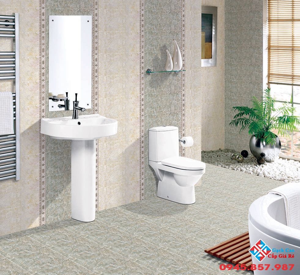 Mách bạn bí quyết chọn gạch ốp lát phòng tắm đẹp sang trọng nhất 2021