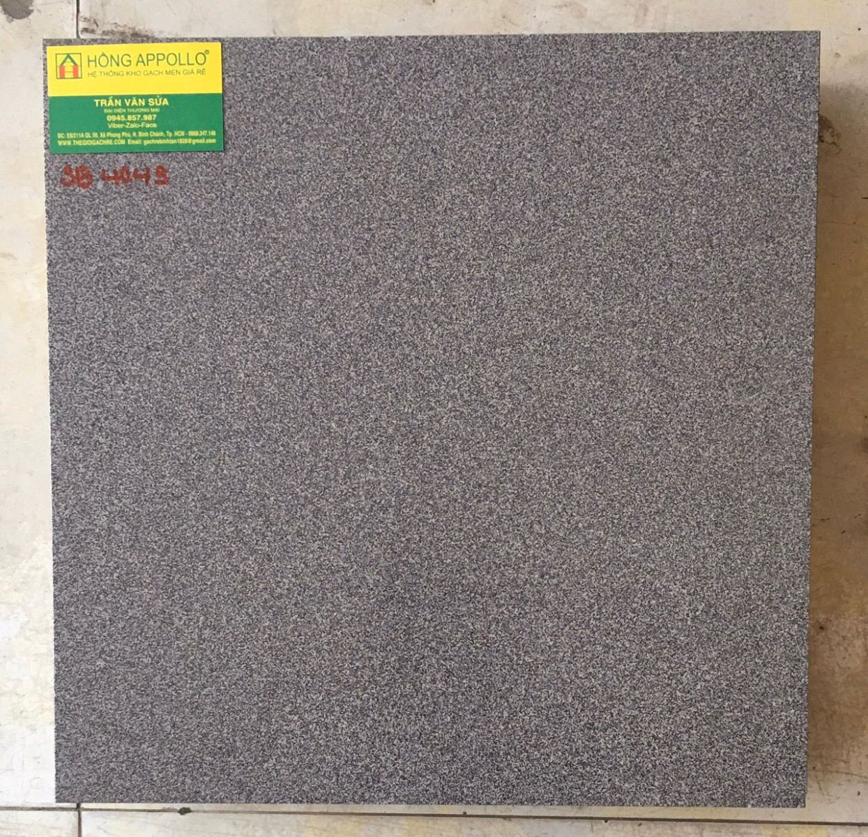 Đá đồng chất 40x40 muối tiêu