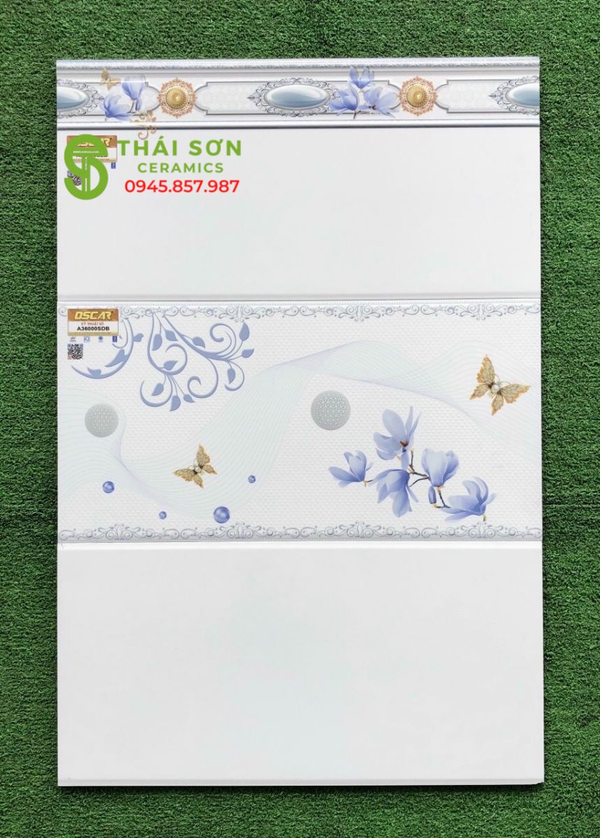 Gạch ốp tường trắng trơn men bóng 30x60 ý mỹ mới nhất