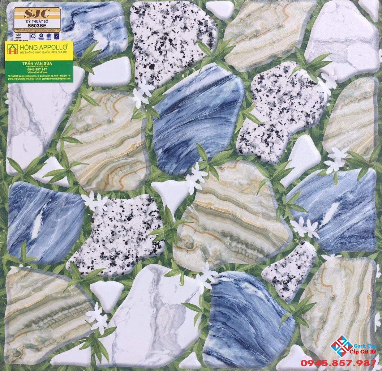Gạch 50x50 lát sân vườn đẹp 