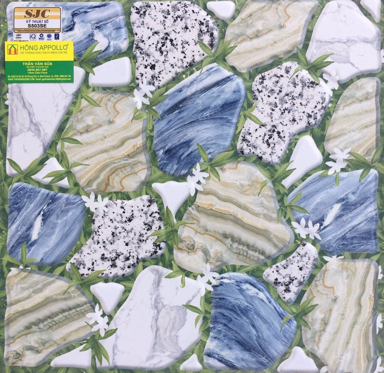 Gạch 50x50 lát sân vườn đẹp