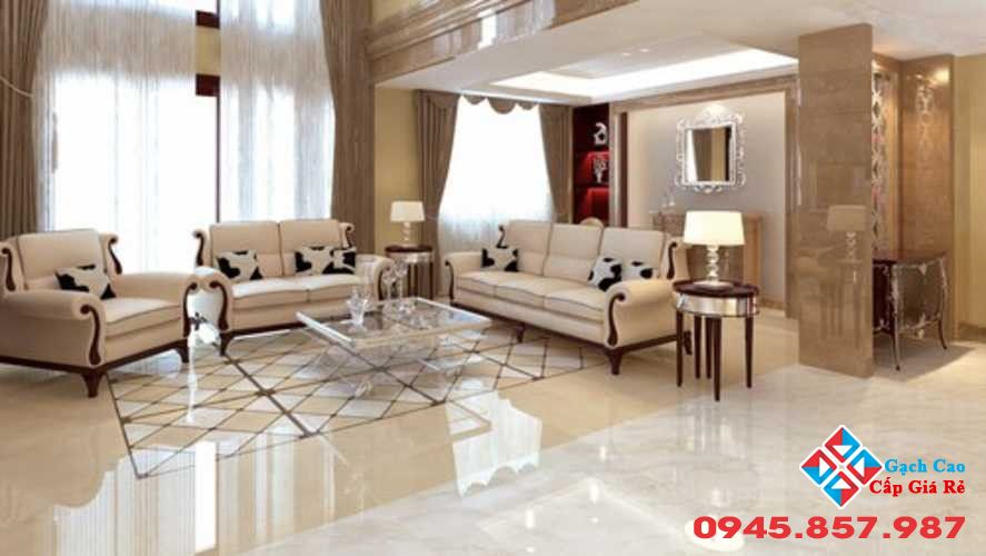 gạch lát nền 80x80 phòng khách