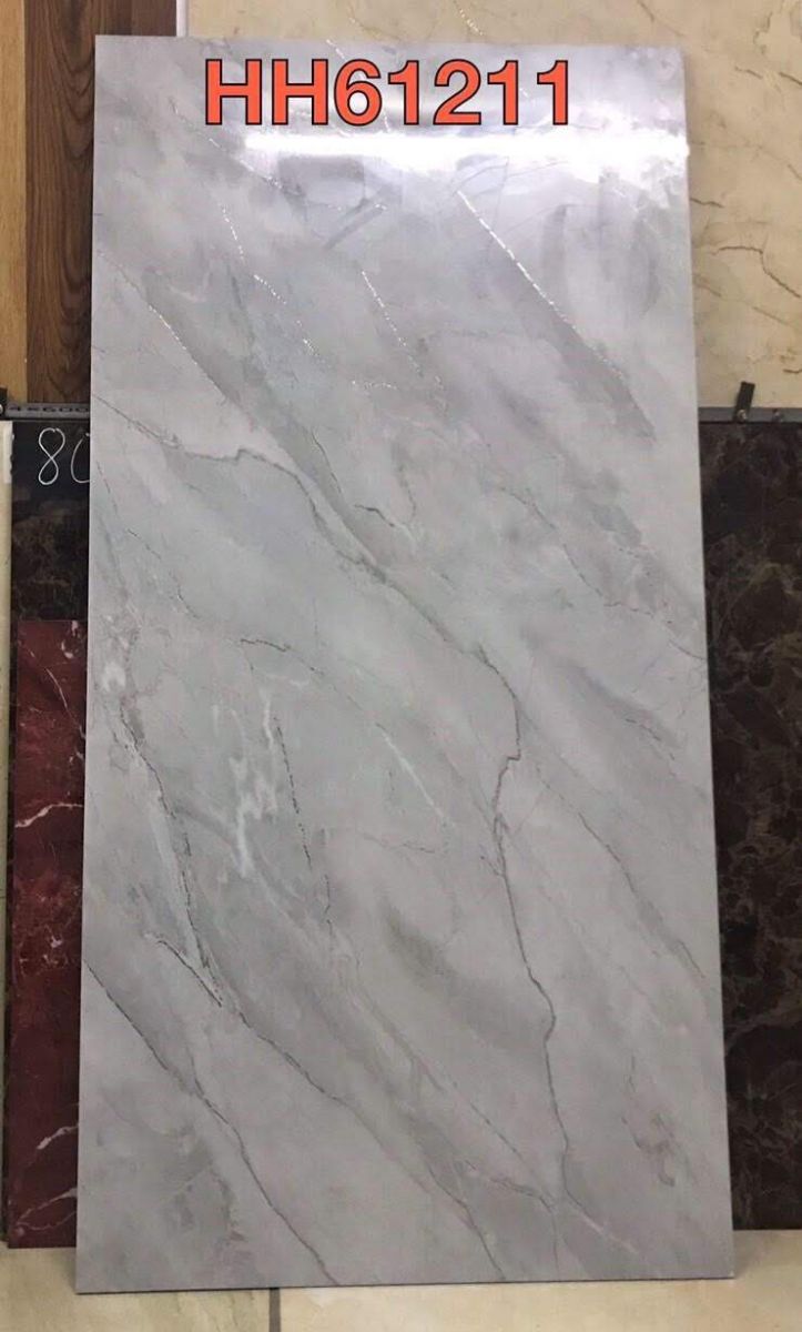 Gạch nhập khẩu khắc nhũ bạc