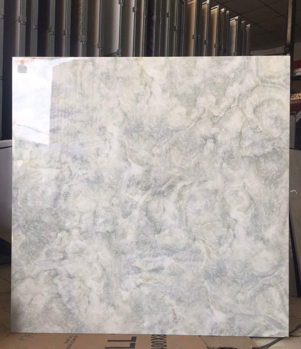 Gạch vitto 80x80 vân xanh
