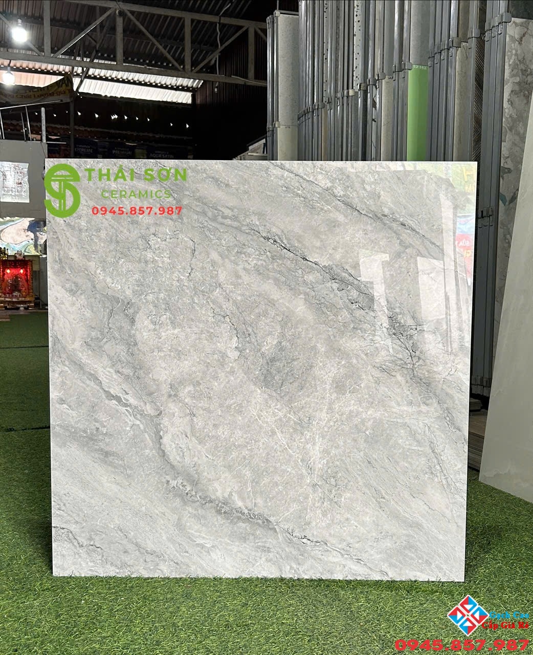 Gạch catalan 80x80 lát nền bóng kiếng vân đá marble cẩm thạch