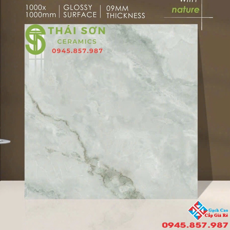 Gạch lát nền 100x100 ấn độ siêu bóng cao cấp