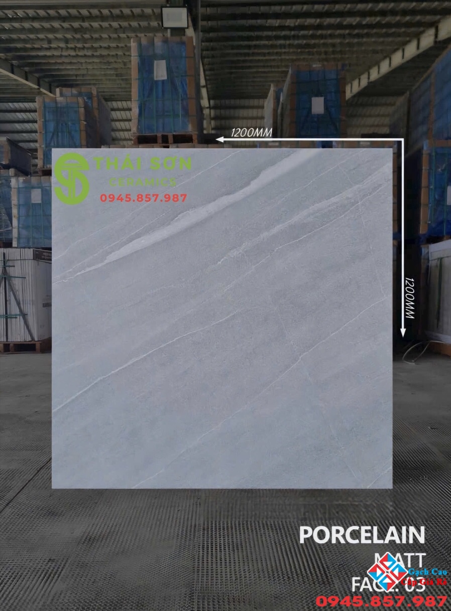 Gạch khổ lớn ấn độ 120x120 matt mờ cao cấp Thử Đức