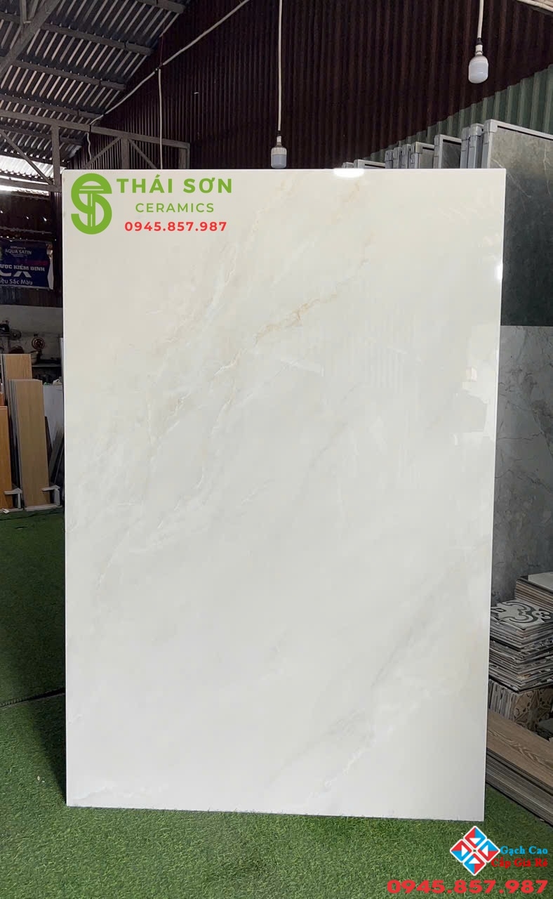 Gạch lát nền ấn độ 120x180 bóng kiếng xám Tivan Grey