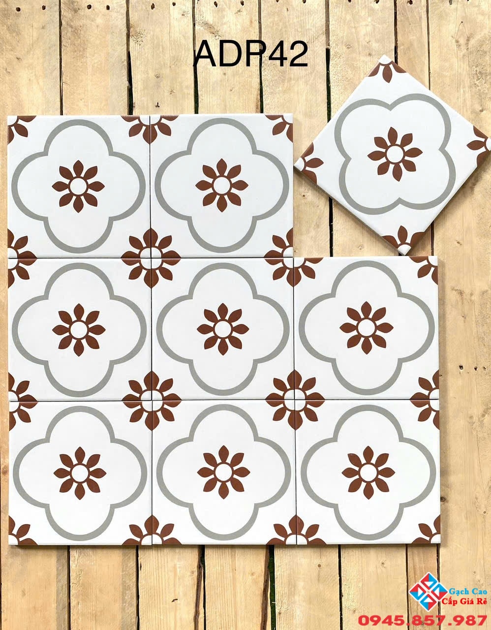 Giá gạch bông lát nền 20x20 trung quốc
