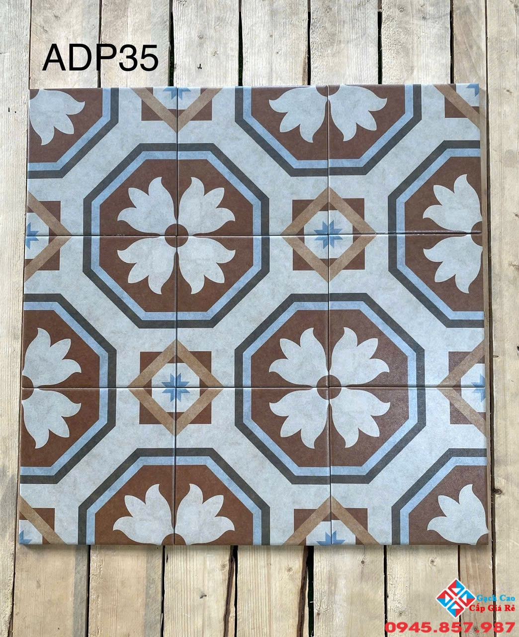 Gạch bông 20x20 hoa văn cổ gạch trung quốc