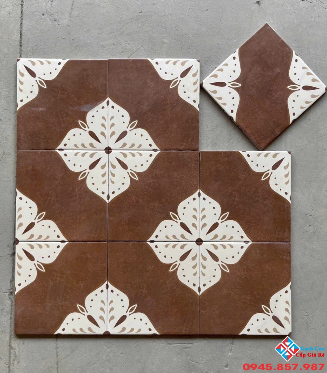 Giá gạch bông lát nền 20x20 cao cấp trung quốc