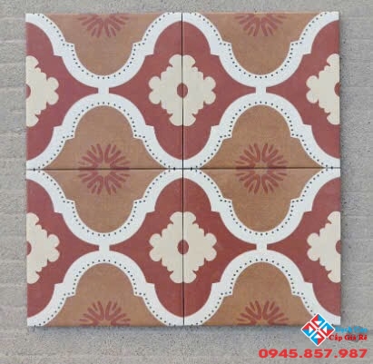 Gạch trung quốc 20x20 bông cổ cao cấp giá tốt hcm