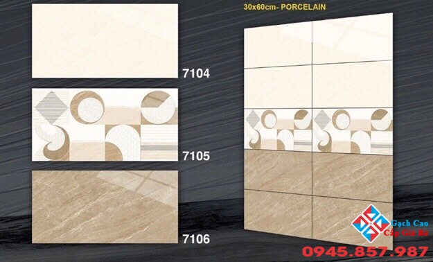 Gạch bóng kiếng giá rẻ tây ninh 30x60 ốp tường