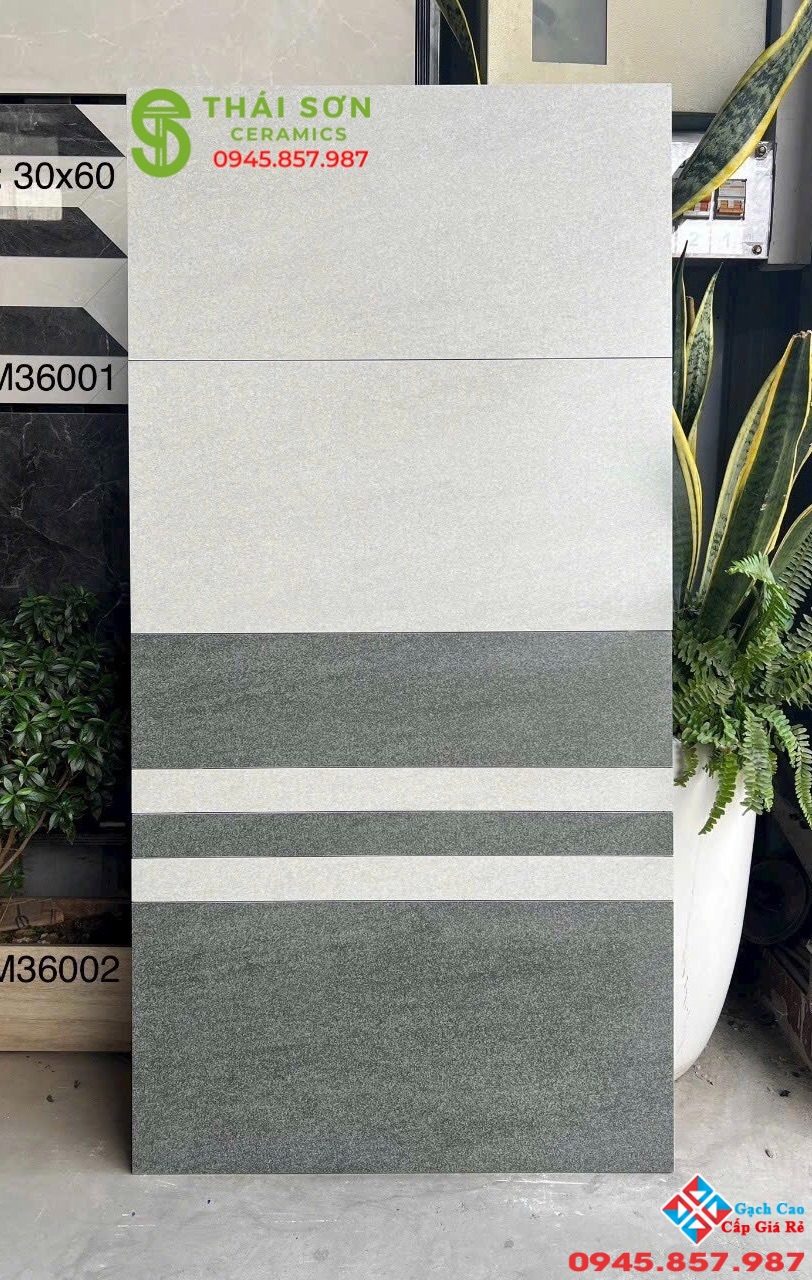 Gạch đá mờ vân xám bộ 30x60 việt ý cao cấp