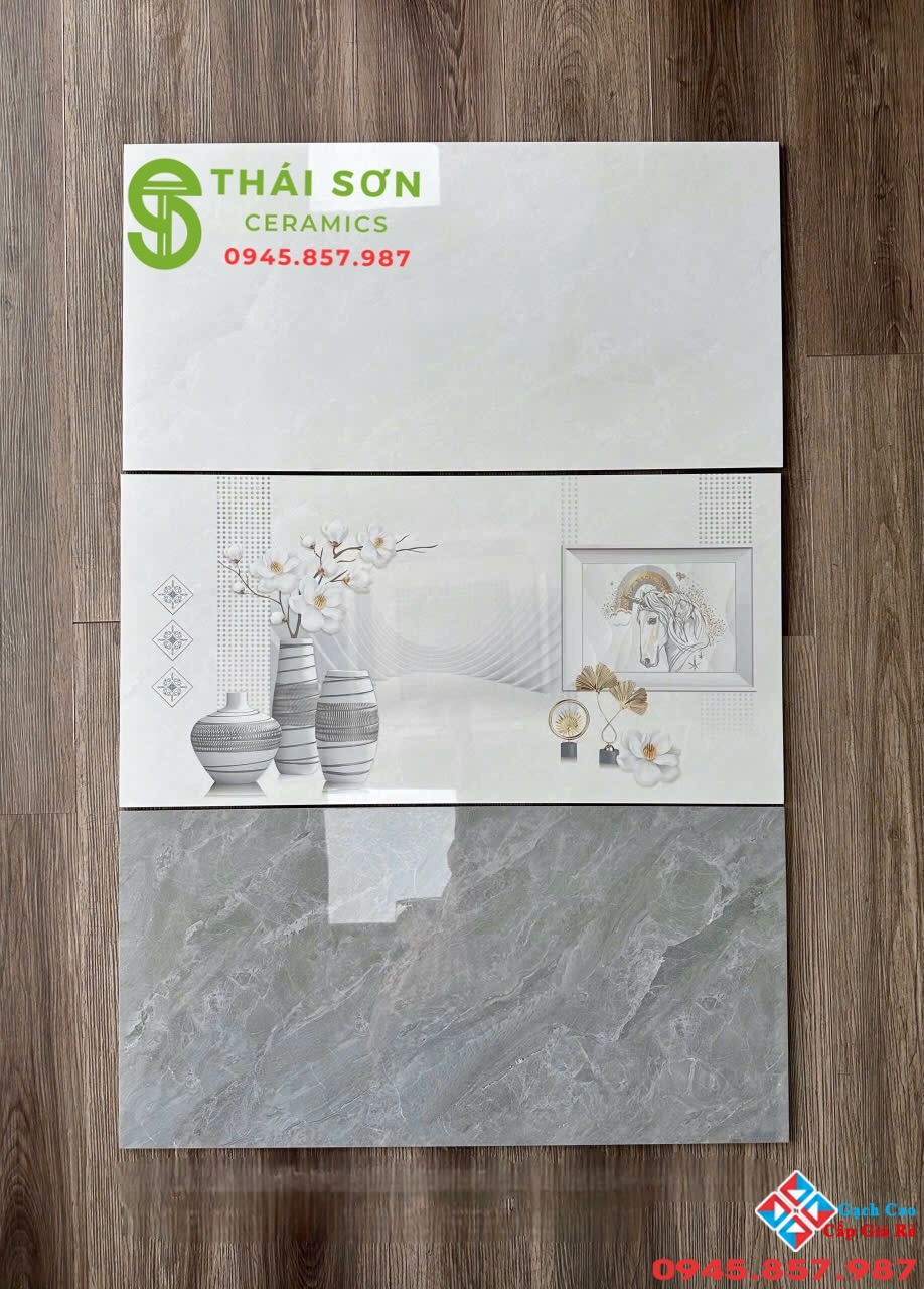 Gạch bóng kiếng 40x80 cmc ốp tường phòng ngủ đẹp