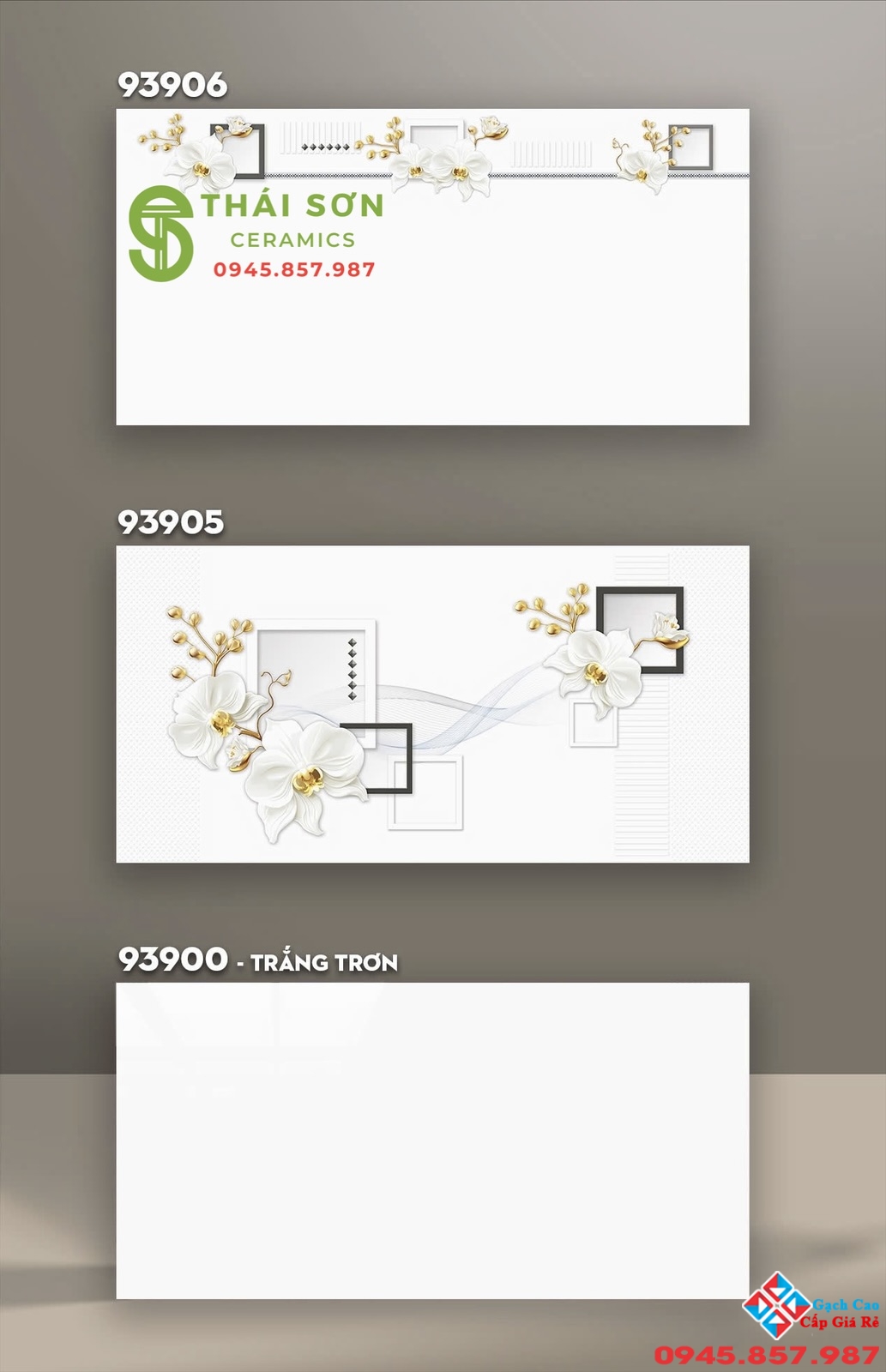 Gạch vitto hoàn mỹ 40x80 ốp tường bóng kiếng trắng trơn 