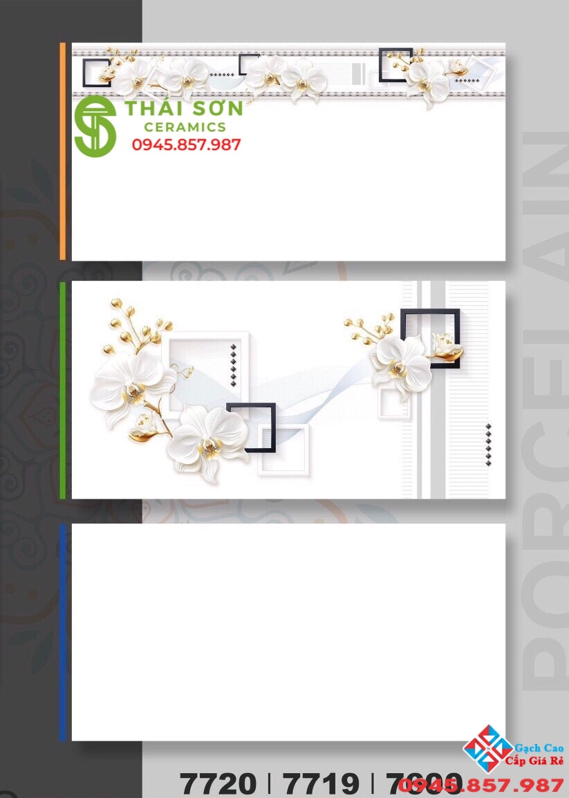 Gạch trắng trơn bóng kiếng 40x80 ốp tường giá rẻ