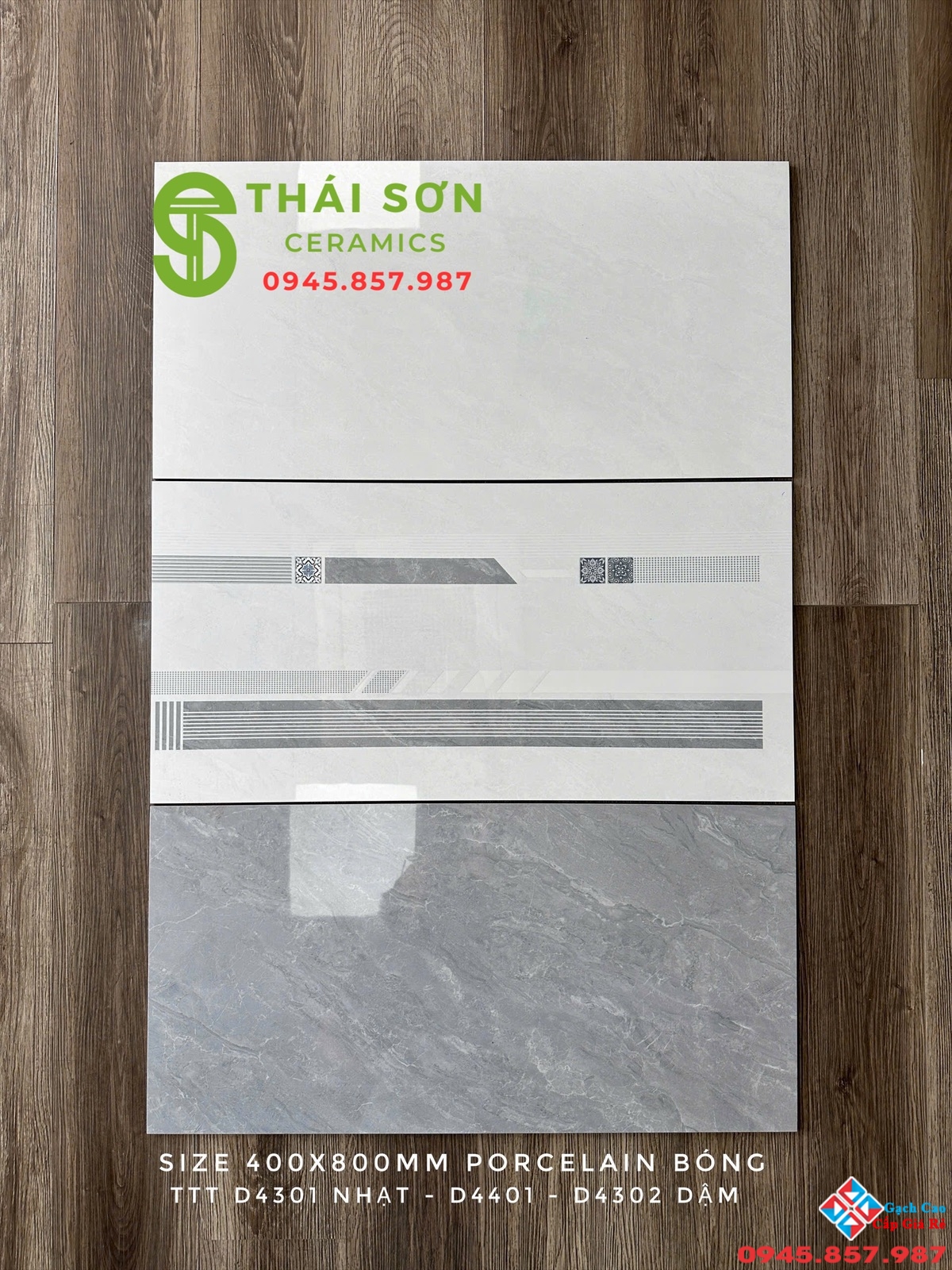Gạch takao ốp tường 40x80 bóng kiếng tông xám đậm nhạt
