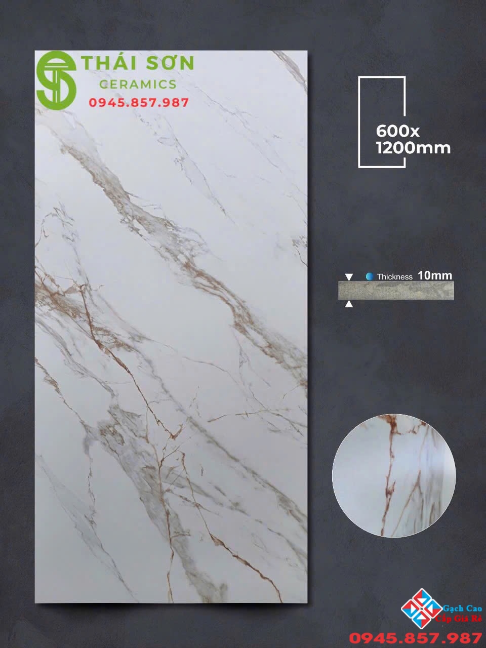 Gạch lát nền 60x120 apodio matt mịn trắng vân cam