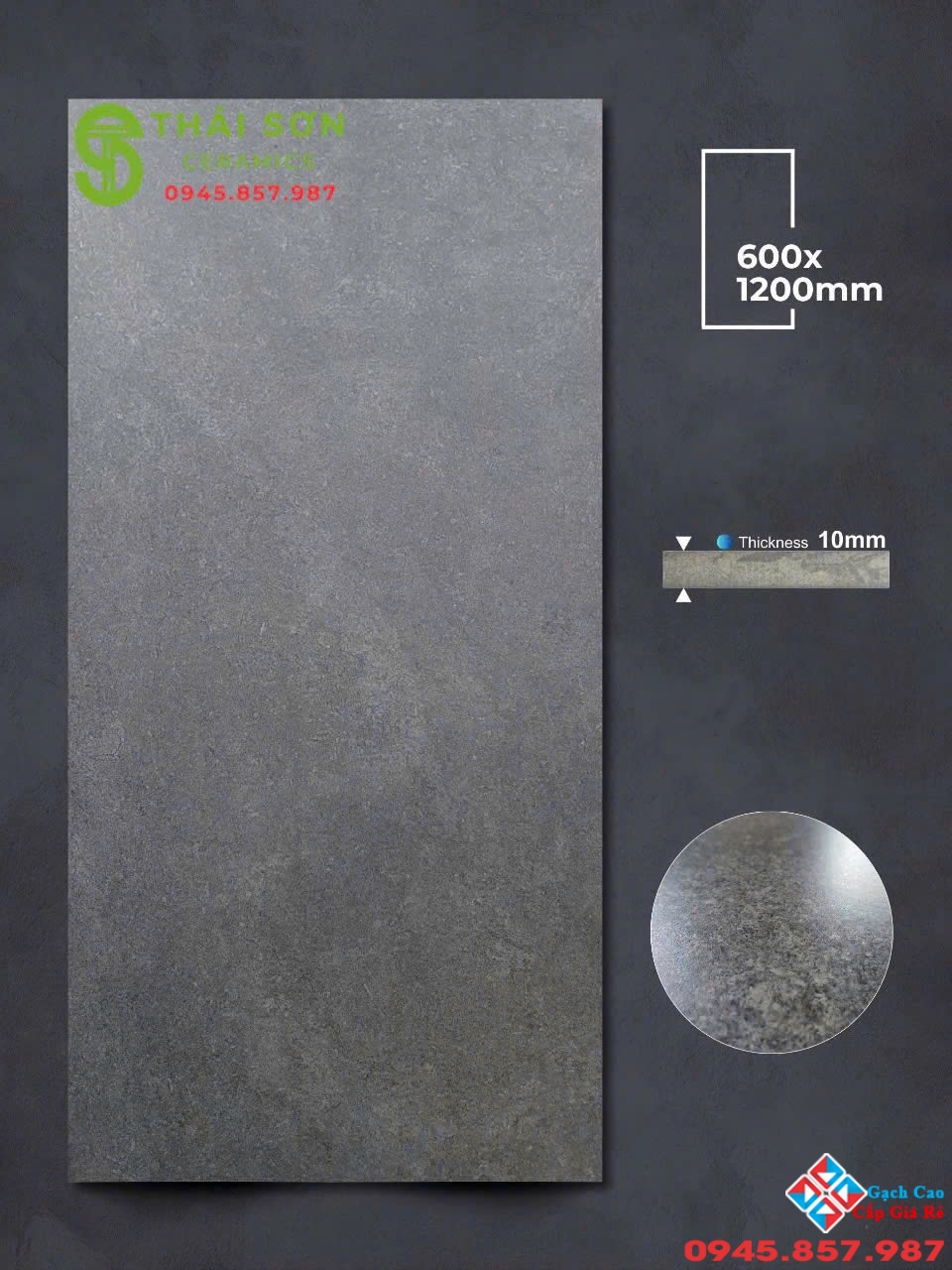 Gạch lát nền 60x120 apodio mờ tinh thể màu xám vân tự nhiên