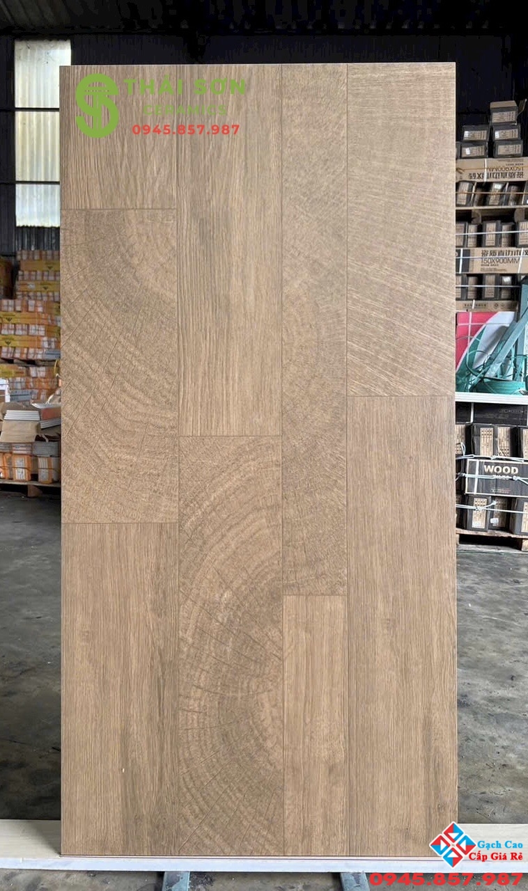 Gạch lát nền vân gỗ 60x120 matt mờ trung quốc