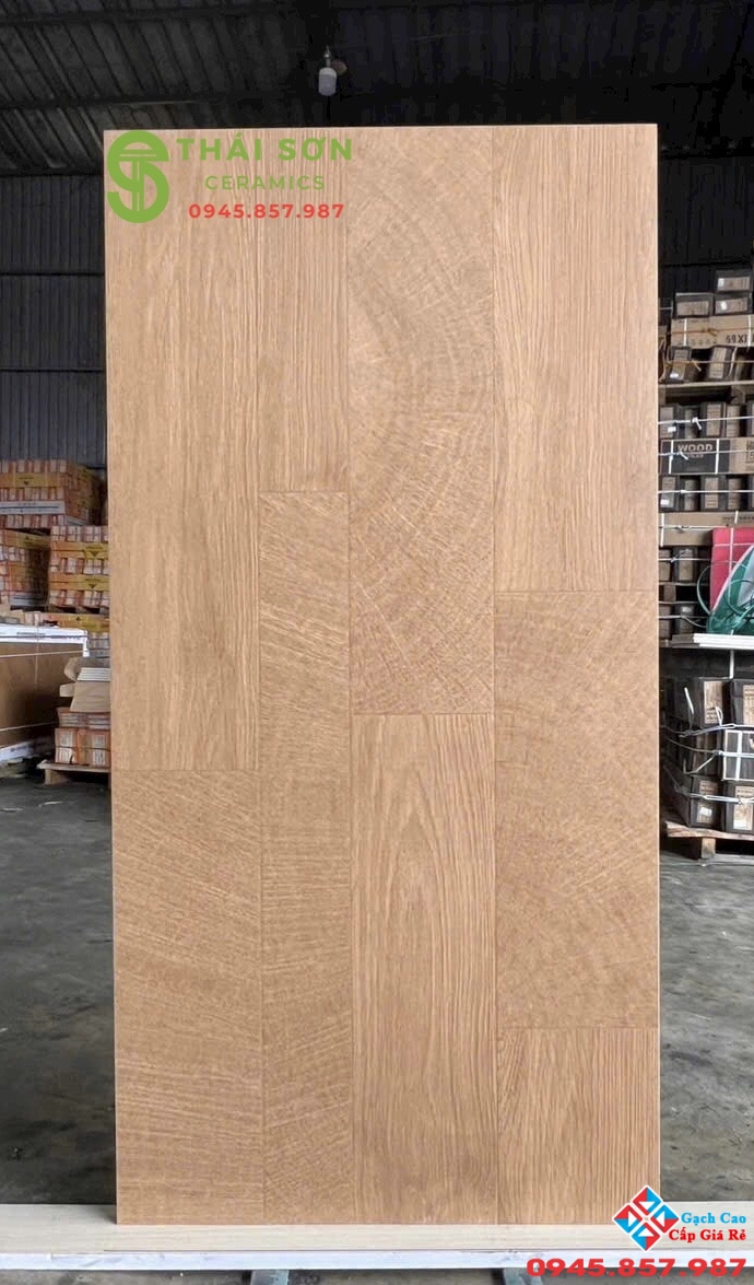 Gạch lát nền khổ lớn vân gỗ 60x120
