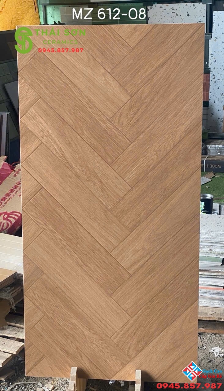 Gạch lát nền 60x120 trung quốc vân gỗ xương cá