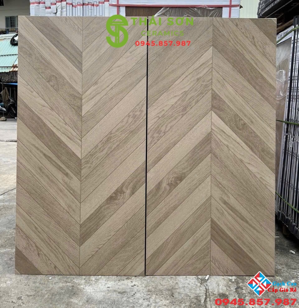 Gạch 60x120 giả gỗ xương cá trung quốc