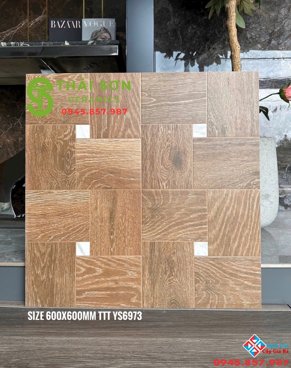 Gạch lát vân gỗ trung quốc 60x60 đẹp nhất