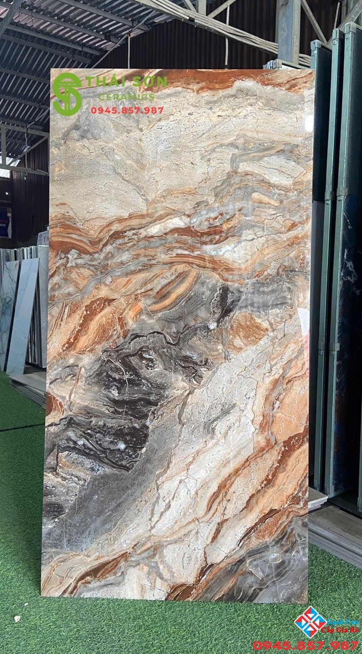 Gạch lát nền 80x160 ấn độ bóng kiếng vân đá marble cao cấp