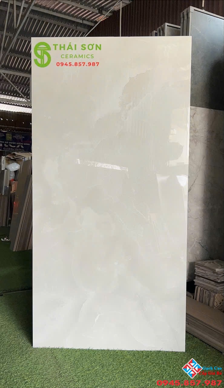 Gạch 80x160 ấn độ màu xám vân bóng kiếng