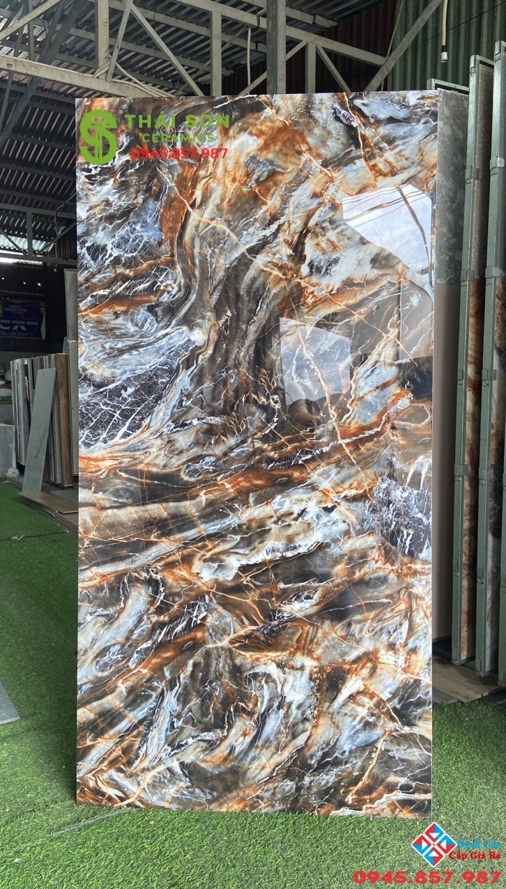 Gạch ốp lát ấn độ 80x160 vân đá marble