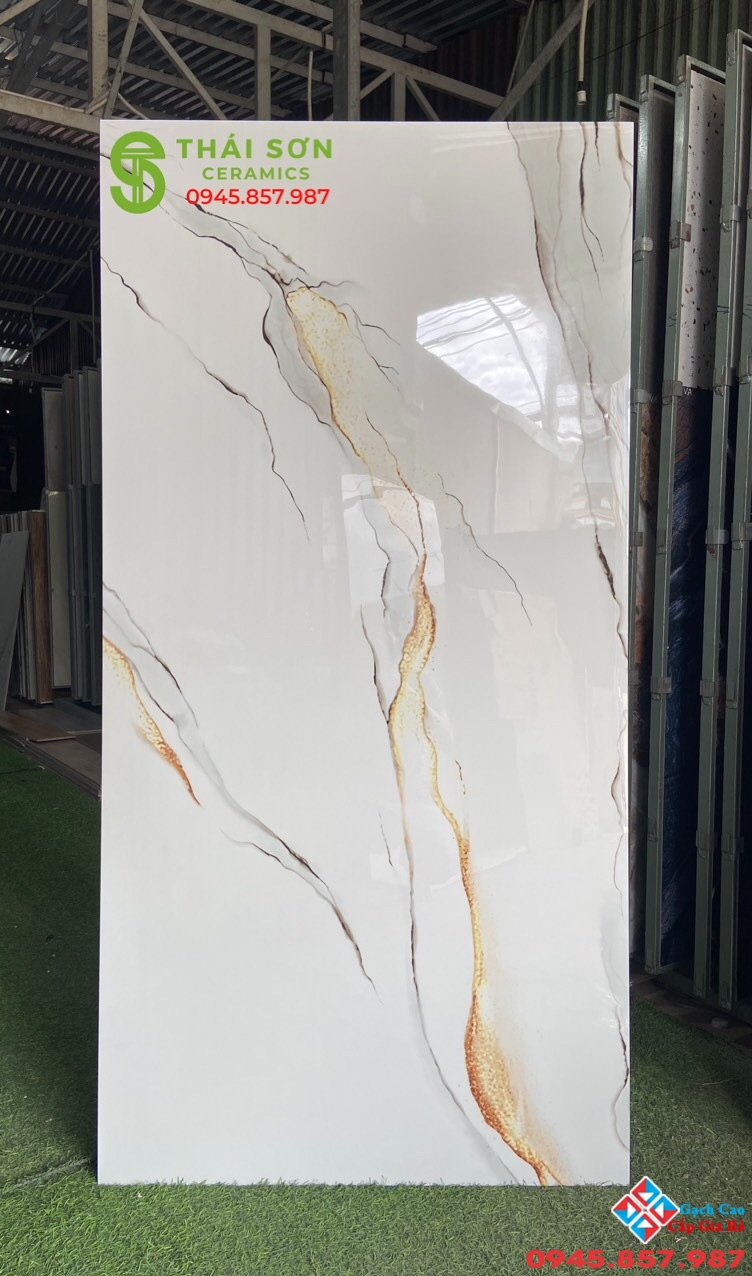 Gạch siêu bóng 80x160 ốp lát ấn độ