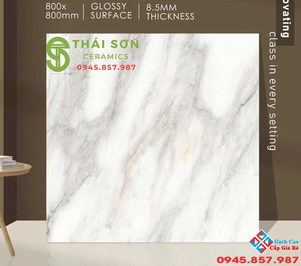 Gạch lát nền 80x80 bóng kiếng ấn độ cao cấp bán chạy