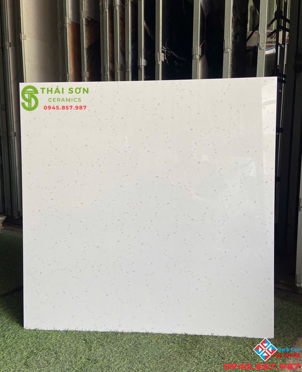 Gạch bóng kiếng fushita 80x80 ốp lát vân terrazzo